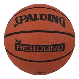 Spalding NBA Rebound Basketball, Size 7 (Brick Color)