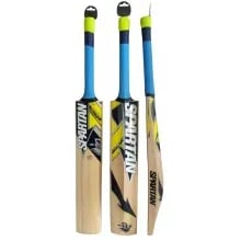 Spartan MS Dhoni Fighter Kashmir Willow Cricket Bat - Size SH