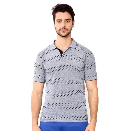 Sport Sun Cotton Jacquard Polo Tshirt
