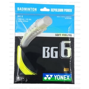 Yonex BG 6 Badminton String Yonex BG 6 Badminton String