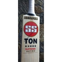 SS Retro Classic Supreme English Willow Cricket Bat