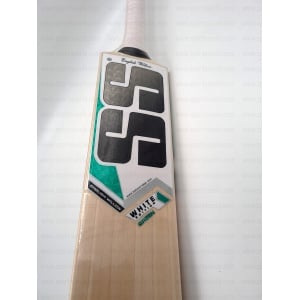 SS White Edition Green English Willow Cricket Bat