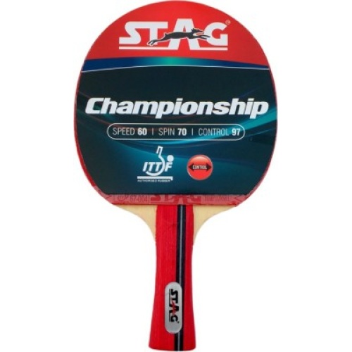 Stag Championship Table Tennis Racquet (I.T.T.F. Approved)