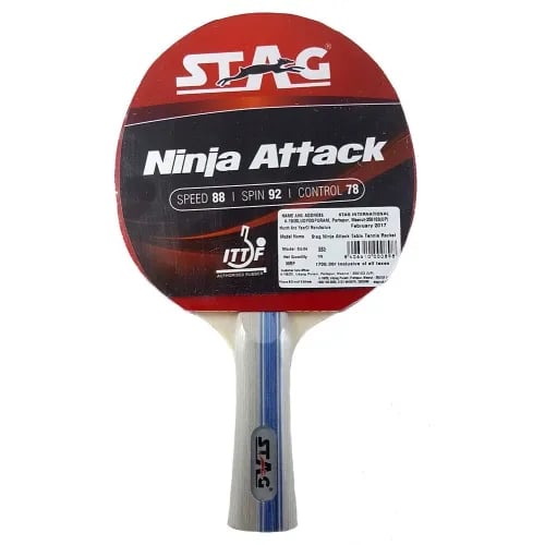 Stag Ninja Attack Table Tennis bat
