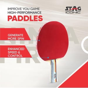 Stag Ninja Fire Table Tennis Racket Stag Ninja Fire Table Tennis racket