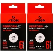 Cosco Stiga Perform 40+ Table Tennis Ball Cosco Stiga Perform 40+ Table Tennis Ball
