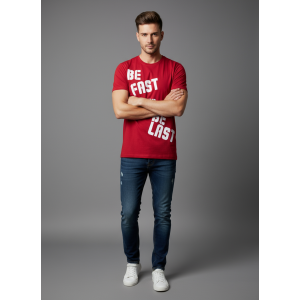 Superjockk Be Fast Be Last Round Neck Tshirt Superjockk Be Fast Be Last Round Neck Tshirt