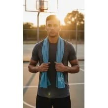 Superjockk Microfiber Cooling Towel for Face and Neck Superjockk Microfiber Cooling Towel for Face and Neck