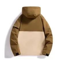 Superjockk DOUBLE LAYER warm up jacket sports double jacket superjockk in khaki color