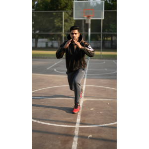 Superjockk Acid Wash Warmup Hoodie Superjockk Acid Wash Warmup Hoodie