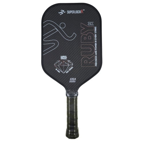Superjockk Ruby 3K Carbon Pickleball Bat India