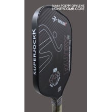 Superjockk Ruby 3K Carbon Pickleball Bat India