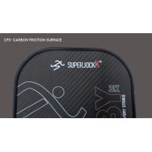 Superjockk Ruby 3K Carbon Pickleball Bat India