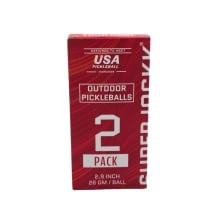 Superjockk Pro 40 Outdoor Pickleball - Pack of 2