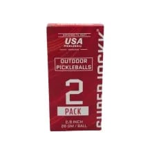 Superjockk Pro 40 Outdoor Pickleball - Pack of 2 Superjockk Pro 40 Outdoor Pickleball - Pack of 2