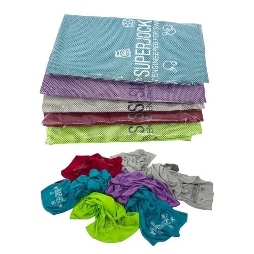 Superjockk Microfiber Cooling Towel for Face and Neck