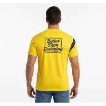 Superjockk Bold Yellow Spots Round Neck Tshirt