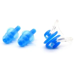 Swimming Nose Clips & Silicone Earplugs Swimming Nose Clips & Silicone Earplugs