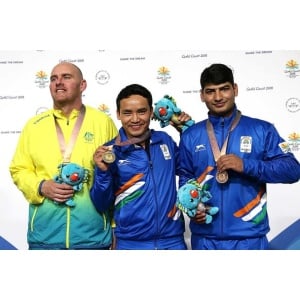 Shiv Naresh Common Wealth Games 2018 Blue Track Suit Shiv Naresh Common Wealth Games 2018 Blue Track Suit