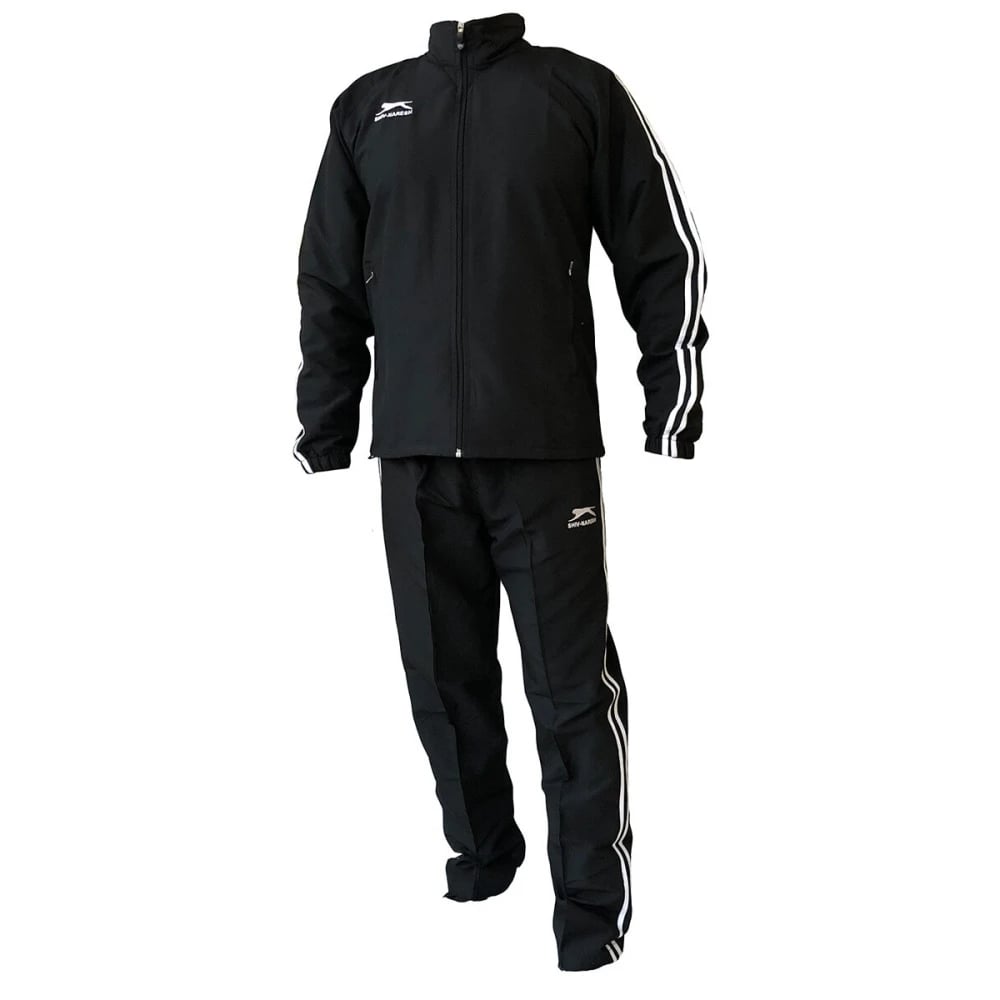 Shiv Naresh Black with White Stripes TrackSuit 