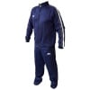 Shiv Naresh Blue with Grey-White Stripes Winter TrackSuit 