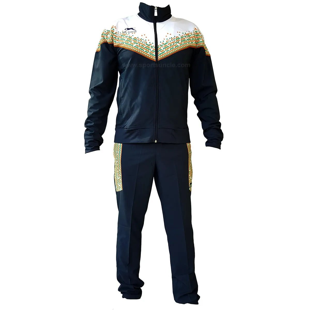 Shiv Naresh Blue-White India Track Suit Sportsuncle