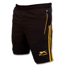 Shiv Naresh Orange Stripes Spandex Shorts