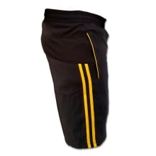 Shiv Naresh Orange Stripes Spandex Shorts