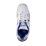 Shiv Naresh Trenz Badminton Shoes - White/Blue