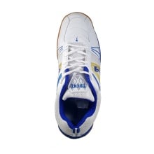 Shiv Naresh Trenz Badminton Shoes - White/Blue