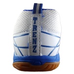 Shiv Naresh Trenz Badminton Shoes - White/Blue