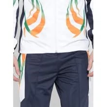 Shiv Naresh White Navy Printed Track Suit Shiv Naresh Printed Track Suit