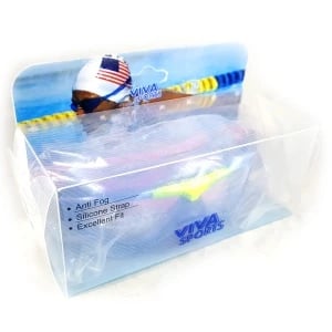Viva Sports Swimming Mask - Anti Fog, Silicone Stap