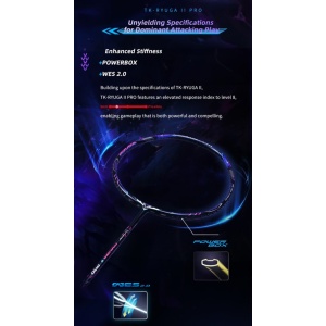 Victor Thruster Ryuga II Pro Badminton Racket Victor Thruster Ryuga II Pro Badminton Racket