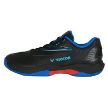 Victor A391 All Around Badminton Shoes in black and blue color Victor A391 All Around Badminton Shoes