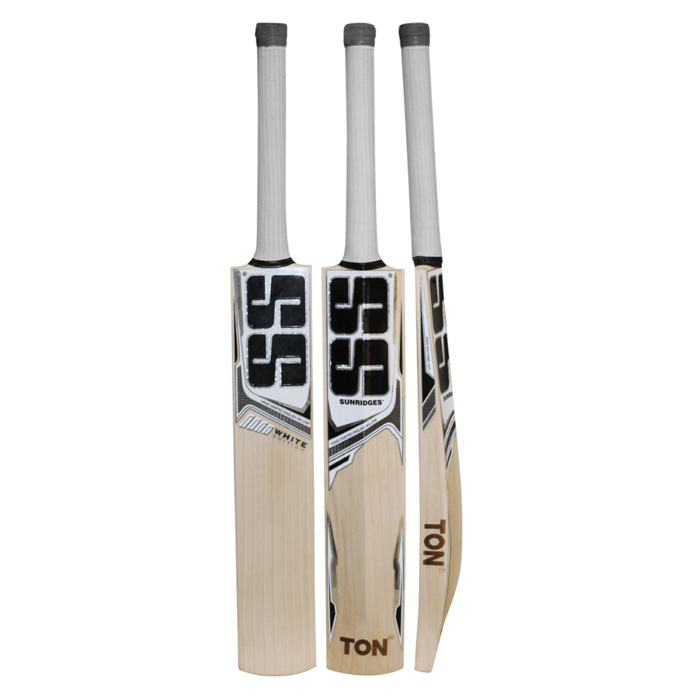 SS White Edition Gray English Willow Cricket Bat