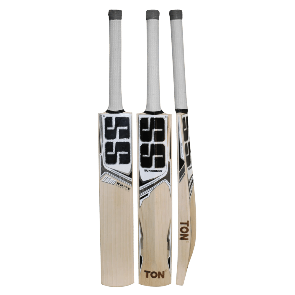 SS White Edition Gray English Willow Cricket Bat