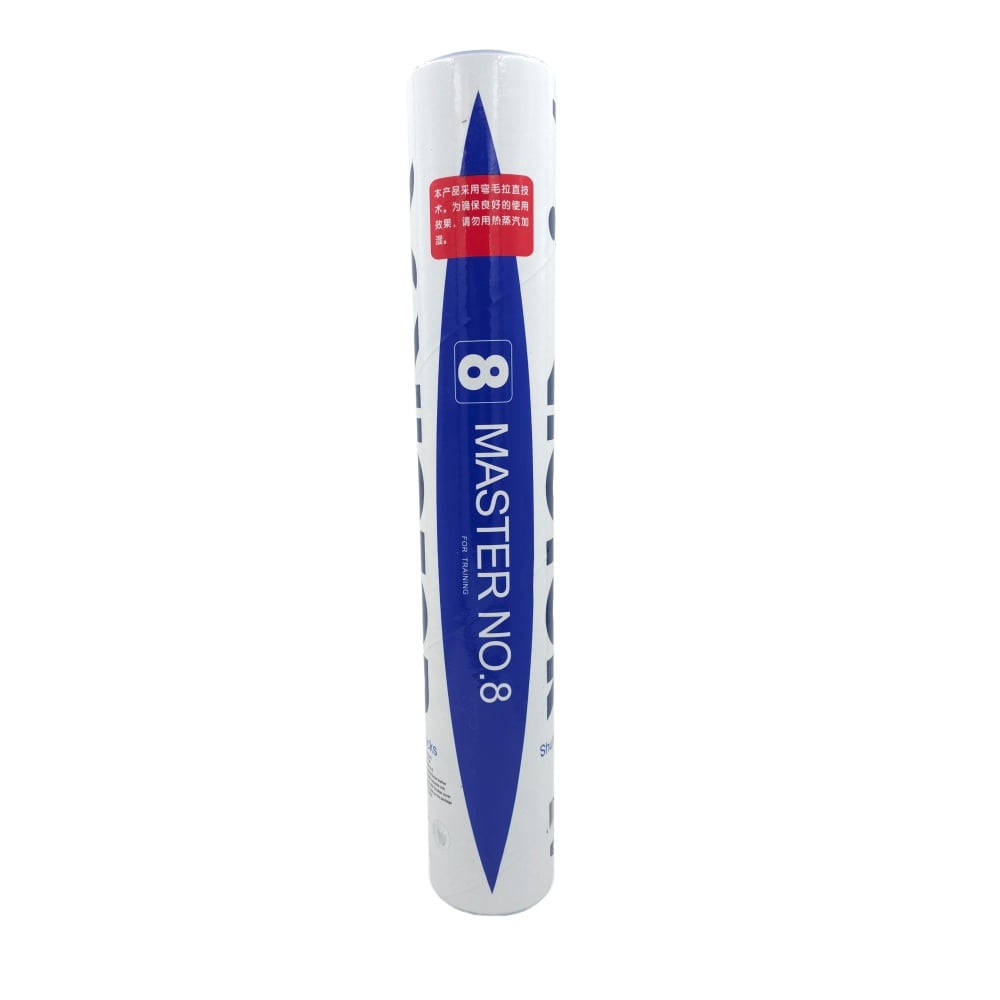 Victor Master no.8 feather shutttlecock single and multiple packs