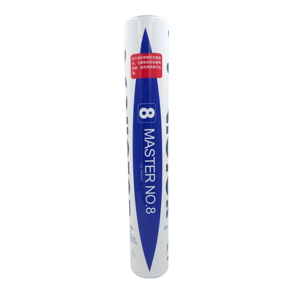 Victor Master no.8 feather shutttlecock single and multiple packs
