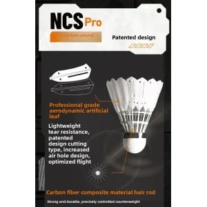 Victor NCS Pro Badminton Shuttlecock 1dz Victor NCS Pro Badminton Shuttlecock 12pcs
