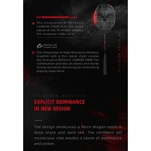 Victor Thruster TK Ryuga Metallic Badminton Racket Victor Thruster TK Ryuga Metallic Badminton Racket