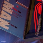 Victor Spiderman Badminton Racket with Giftbox