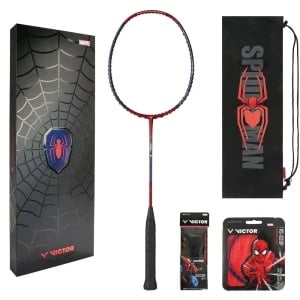 Victor Spiderman Badminton Racket with Giftbox Victor Spiderman Badminton Racket with Giftbox