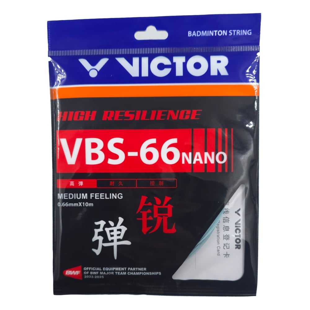 Victor VBS-66 Nano Badminton String Light blue