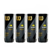 Wilson US Open Tennis Balls (4 Cans - 12 Balls)