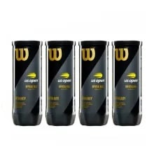 Wilson US Open Tennis Balls (4 Cans) Wilson US Open Tennis Balls (4 Cans)
