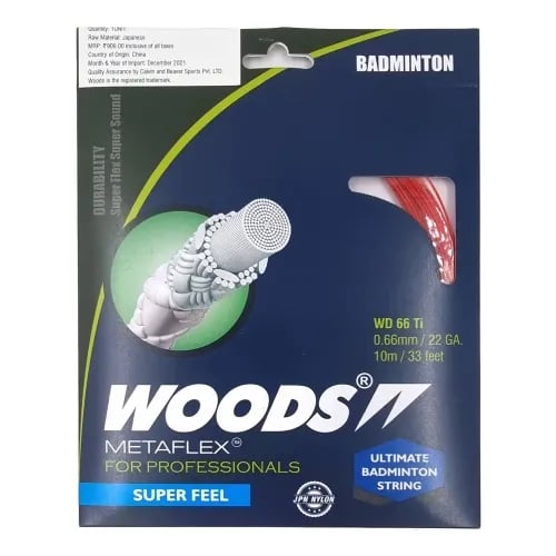 Woods Metaflex Pro Badminton String
