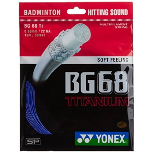 Yonex BG 68 Ti Badminton Strings - Assorted