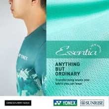 Yonex 2667 Essentia collection Repreve Round Neck Tshirt Yonex 2667 Essentia Repreve Round Neck Tshirt