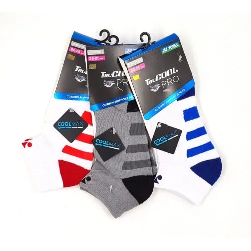Yonex TruCool Pro Cushion Support Ankle Socks